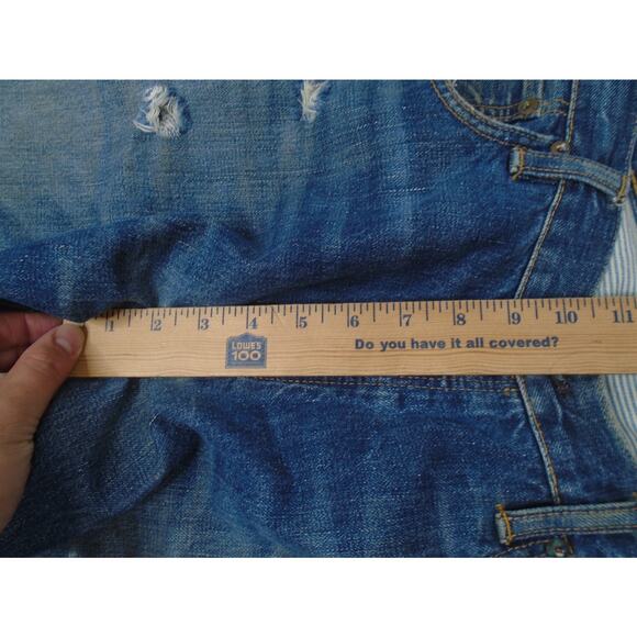 Polo Ralph Lauren Men’s Sullivan Slim Redline Button Fly Denim Jeans 36/30 J001 - Picture 10 of 16